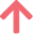 Ikon av pil som peker oppover