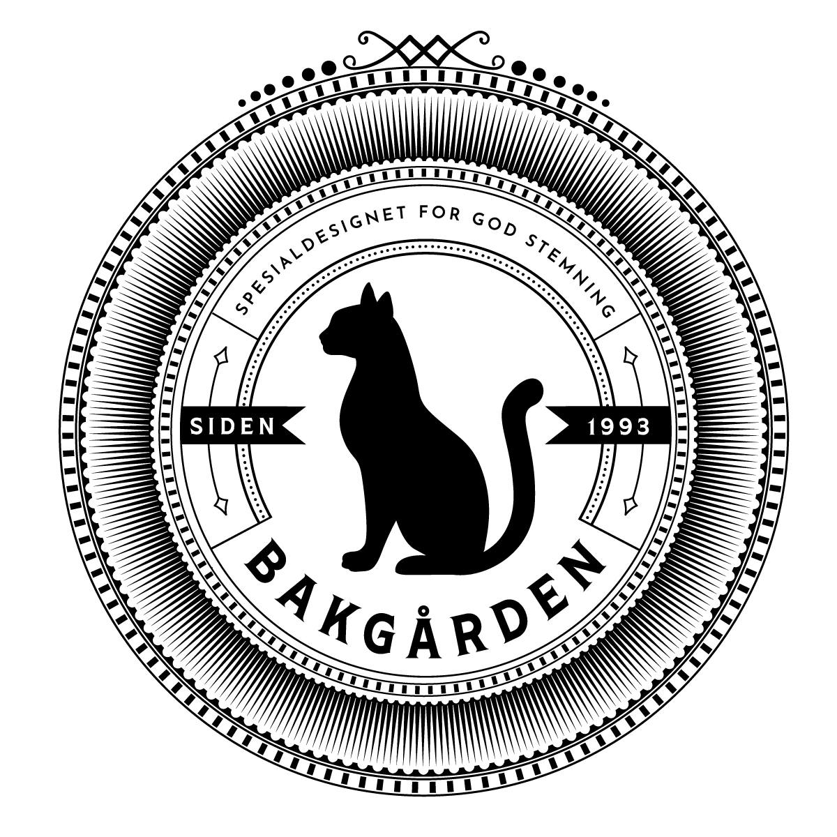 Logo Bakgården Bar
